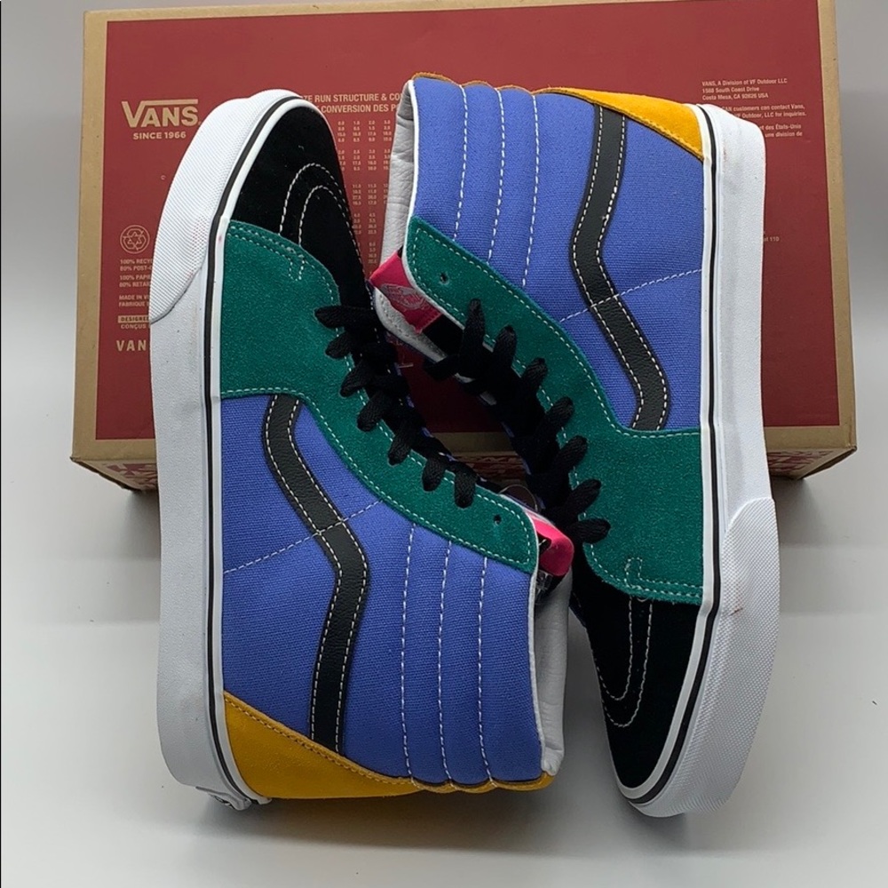 VANS Sk-8-Hi Mix & Match Cdmmylw/Tdpl men’s - Picture 6 of 16